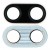 Camera Lens Glass With Frame For Huawei Nova 3 Blue By - Maxbhi Com
