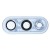 Camera Lens Glass With Frame For Huawei P30 Lite New Edition White By - Maxbhi Com