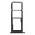 Sim Card Holder Tray For Samsung Galaxy A14 Black - Maxbhi Com