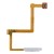 Fingerprint Sensor Flex Cable For Xiaomi Poco F4 Gt White By - Maxbhi Com