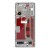 Lcd Frame Middle Chassis For Honor 70 5g White By - Maxbhi Com