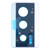 Camera Lens Glass With Frame For Xiaomi Redmi K60 Blue By - Maxbhi Com