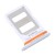 Sim Card Holder Tray For Xiaomi Redmi K50 Ultra Silver - Maxbhi Com