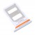 Sim Card Holder Tray For Xiaomi Redmi K50 Ultra White - Maxbhi Com