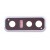 Camera Lens Glass With Frame For Vivo Y73s White By - Maxbhi Com