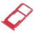 Sim Card Holder Tray For Oppo R11 Red - Maxbhi Com
