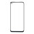 Replacement Front Glass For Realme Narzo 30 Black By - Maxbhi Com