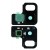 Camera Lens Glass With Frame For Samsung Galaxy A5 2018 White By - Maxbhi Com