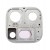 Camera Lens Glass With Frame For Apple Ipad Pro 12 9 2021 Silver By - Maxbhi Com