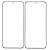 Replacement Front Glass For Huawei P60 Pro Black By - Maxbhi Com