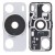 Camera Lens Glass With Frame For Huawei P60 Pro White By - Maxbhi Com