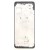 Lcd Frame Middle Chassis For Infinix Zero X Neo Black By - Maxbhi Com