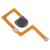 Fingerprint Sensor Flex Cable For Lg Q51 Black By - Maxbhi Com