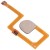 Fingerprint Sensor Flex Cable For Lg Q51 Black By - Maxbhi Com