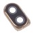 Camera Lens Glass With Frame For Asus Zenfone 4 Max Zc520kl Gold By - Maxbhi Com