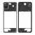 Middle Frame Ring Only For Lg K52 Black By - Maxbhi Com