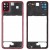 Middle Frame Ring Only For Lg K52 Red By - Maxbhi Com