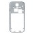 Middle Frame Ring Only For Samsung I9505 Galaxy S4 Black By - Maxbhi Com
