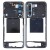 Middle Frame Ring Only For Realme X50m 5g Black By - Maxbhi Com