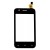 Touch Screen Digitizer For Intex Cloud X12 Black By - Maxbhi Com