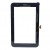Touch Screen Digitizer For Samsung P6200 Galaxy Tab 7 0 Plus Black By - Maxbhi Com