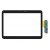 Touch Screen Digitizer For Htc Jetstream Black By - Maxbhi Com