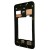 Lcd Frame Middle Chassis For Lg Zone 4 Black By - Maxbhi Com