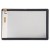 Lcd With Touch Screen For Blackview Tab 10 Pro Grey By - Maxbhi Com