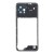 Middle Frame Ring Only For Motorola Moto G23 Black By - Maxbhi Com