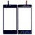 Touch Screen Digitizer For Gionee Pioneer P4 Black By - Maxbhi Com