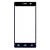Replacement Front Glass For Nokia 3 Black By - Maxbhi Com