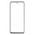 Replacement Front Glass For Vivo Iqoo 7 India Black By - Maxbhi Com