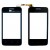 Touch Screen Digitizer For Huawei Ascend Y220 Black By - Maxbhi Com