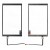 Touch Screen Digitizer For Huawei Mediapad M1 White By - Maxbhi Com