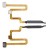 Fingerprint Sensor Flex Cable For Xiaomi Redmi Note 11 Pro 5g Black By - Maxbhi Com