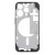 Lcd Frame Middle Chassis For Apple Iphone 15 Pro Black By - Maxbhi Com