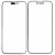 Replacement Front Glass For Apple Iphone 15 Pro White By - Maxbhi Com