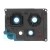 Camera Lens Glass With Frame For Xiaomi Redmi Note 12 4g Black By - Maxbhi Com