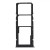 Sim Card Holder Tray For Xiaomi Redmi Note 12 4g Black - Maxbhi Com