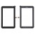 Touch Screen Digitizer For Samsung Galaxy Tab P1010 Wifi Black Grey By - Maxbhi Com
