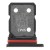 Sim Card Holder Tray For Oppo Reno 10 Pro 5g Black - Maxbhi Com