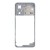 Middle Frame Ring Only For Oppo A57s White By - Maxbhi Com