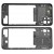 Middle Frame Ring Only For Tmobile Revvl 6 Pro White By - Maxbhi Com