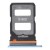 Sim Card Holder Tray For Xiaomi Poco X4 Gt Blue - Maxbhi Com