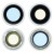 Camera Lens Glass With Frame For Apple Iphone 12 Mini Green By - Maxbhi Com