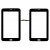 Touch Screen Digitizer For Samsung Tab 3 Neo Black By - Maxbhi Com