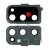 Camera Lens Glass With Frame For Samsung Galaxy S20 Black By - Maxbhi Com