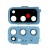 Camera Lens Glass With Frame For Samsung Galaxy S20 Blue By - Maxbhi Com