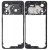 Middle Frame Ring Only For Oppo A78 Black By - Maxbhi Com