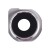 Camera Lens Glass with Frame for LG Q6 Black